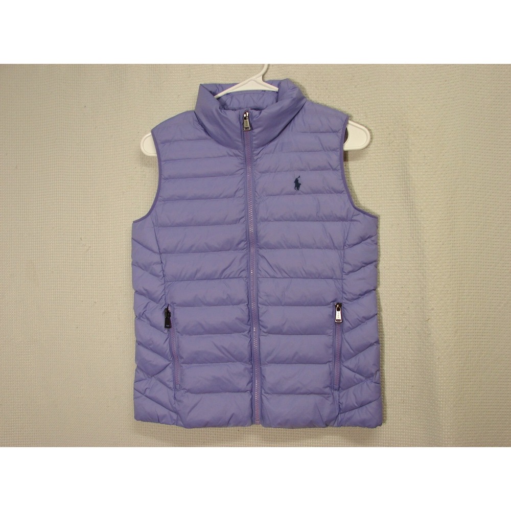 New Polo Ralph Lauren Kids Girls L (12-14) Thermoplume Prima Loft Puffer Vest